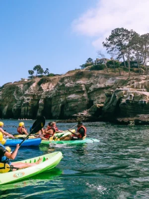 Kayaking in La Jolla, San Diego